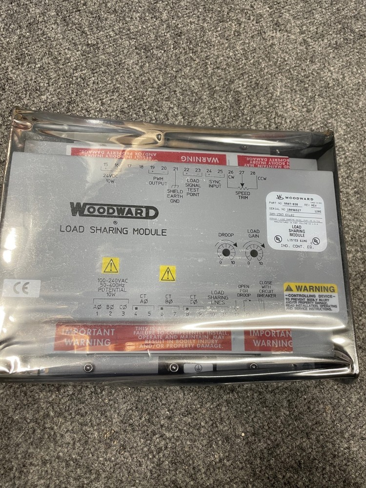 Woodward Load Sharing Module 9907-838 24vdc