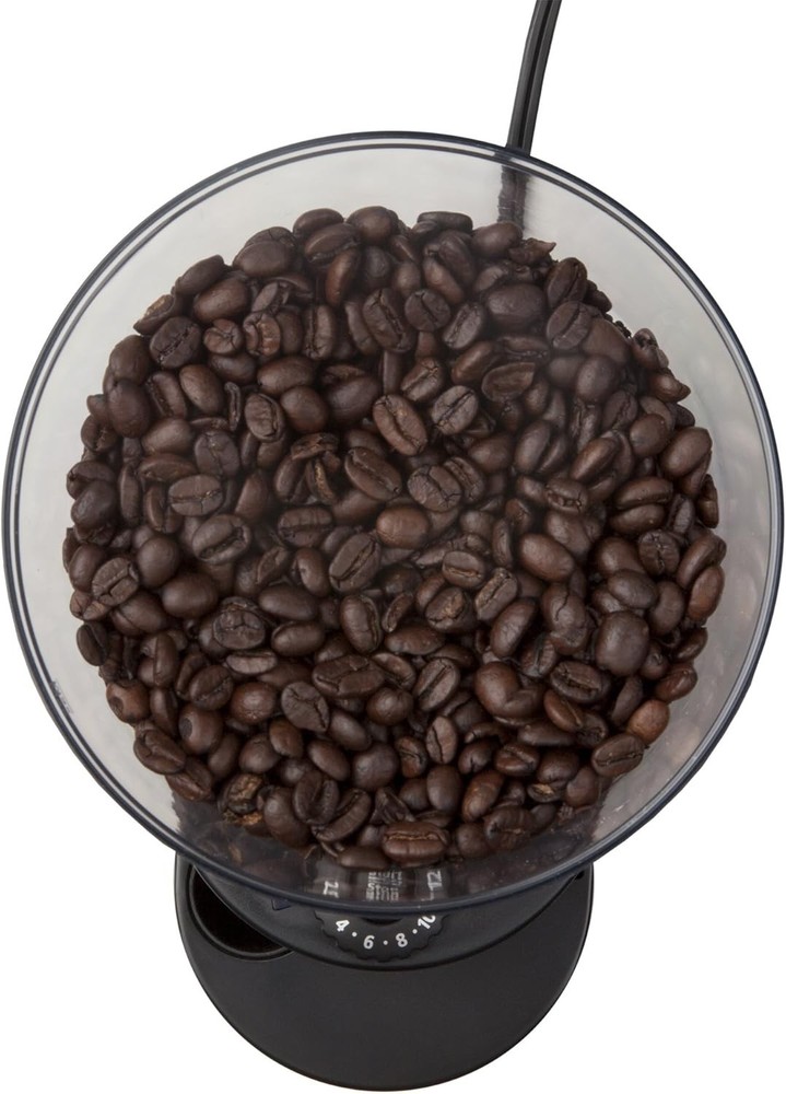 Automatic Burr Mill Coffee Grinder with 18 Custom Grinders Silver