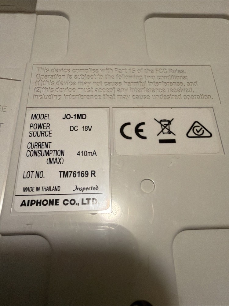 AIRPHONE JO-1MD / JO1MD “ Untested”