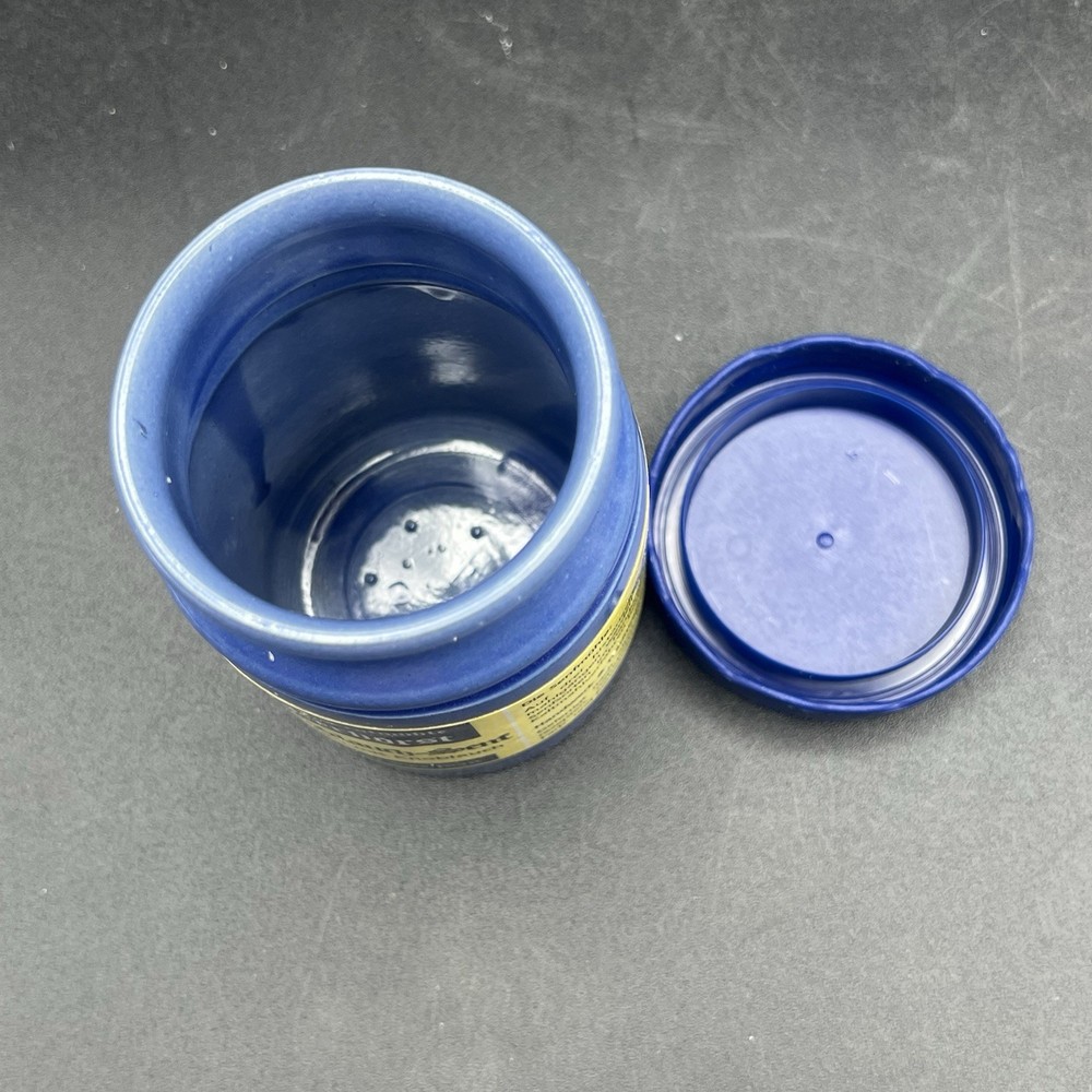 German Mustard Crock Jar With Fitting Lid