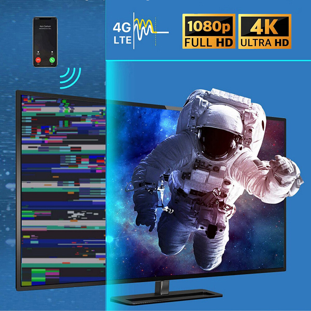 6000Mile 4K 1080P HDTV Outdoor Amplified TV Antenna Digital HD UHF VHF 360 Rotor