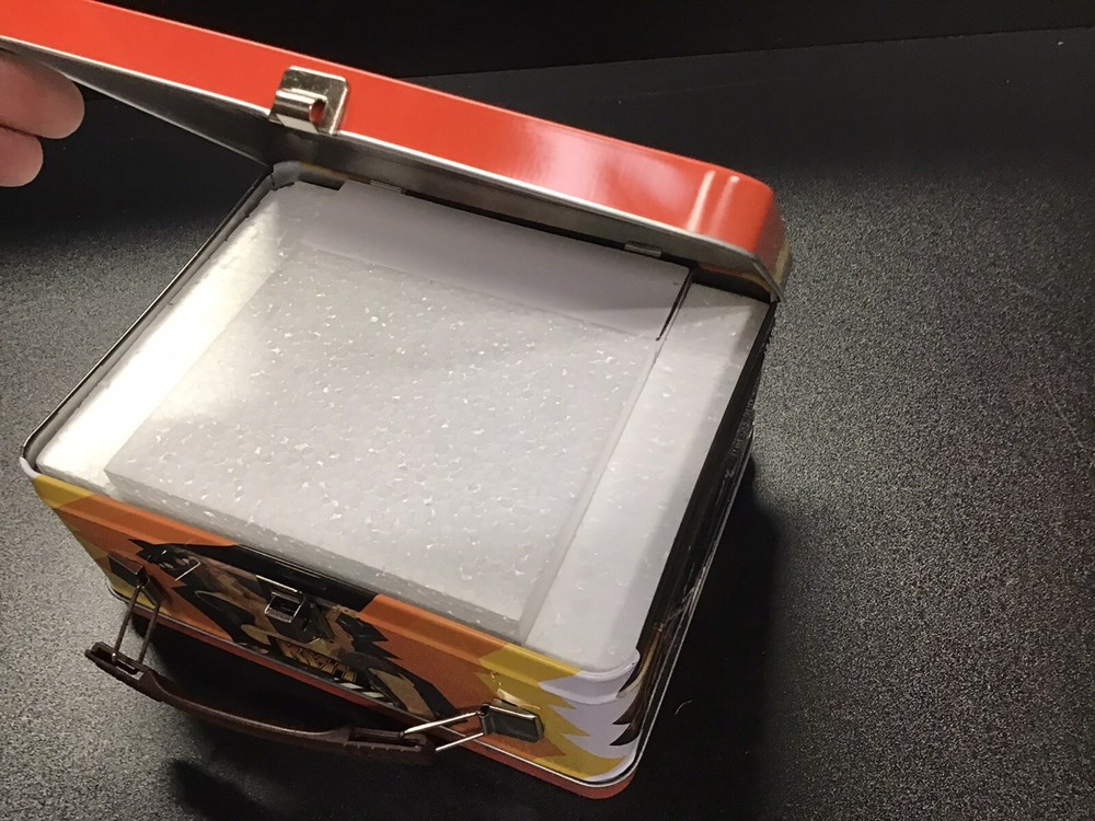 KISS Band Lunch Box Tin Tote Flask Shot Glasses Set Bif Bang Pow! 2960 made