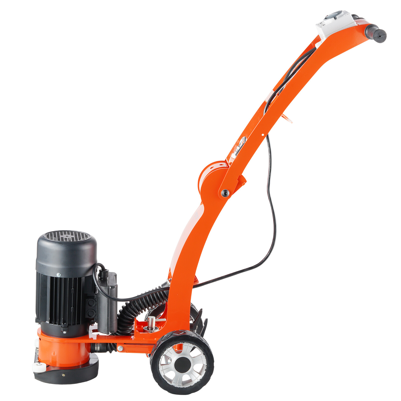 VEVOR Concrete Floor Grinder 7" Walk-Behind Polisher 1.7HP Adjustable Machine