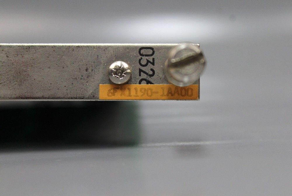 Siemens Sirotec 6FX1190-1AA00 RCM Program Memory E-Stand C02 Used