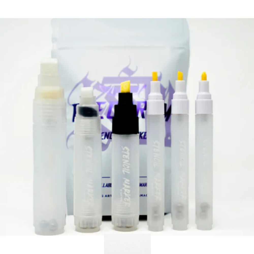 Electrum Refillable Tattoo Stencil Markers Set - Piercing Tattoo Marking Pens