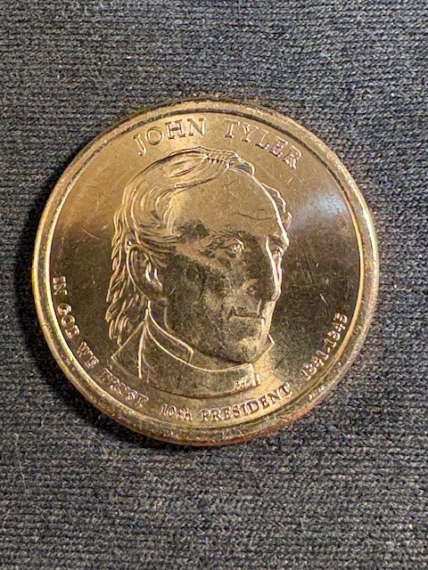 2009 D John Tyler Dollar MS