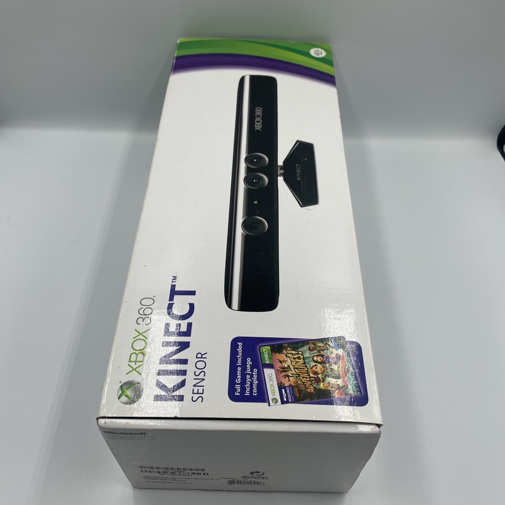 Xbox 360 Kinect Sensor Camera W/ Adventures Game Xbox 360 Kinect