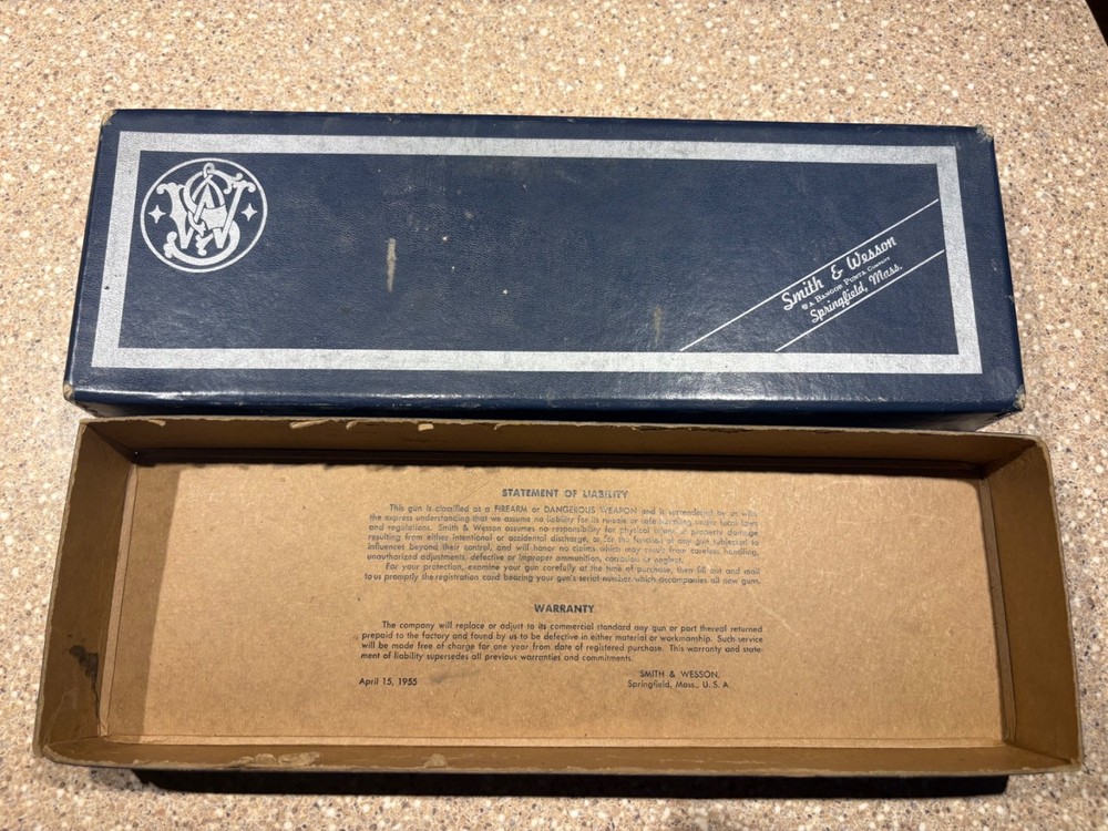 smith and wesson model 27 .357 box