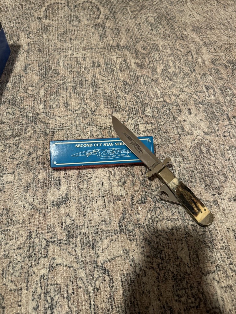 Second Cut Stag Series Knife