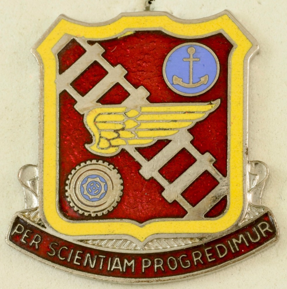 Transportation School Crest DI/DUI CB