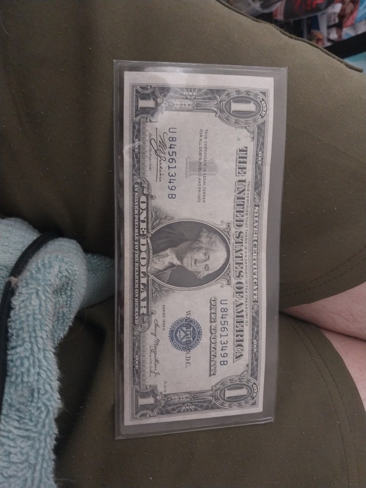 1935 One Dollar Silver Certificate-Uneven Borders-Is This a Misalignment Error?
