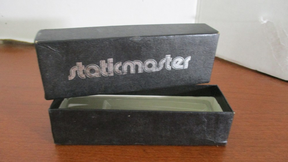 STATICMASTER Vintage Black BOX & Plastic INSERT ONLY
