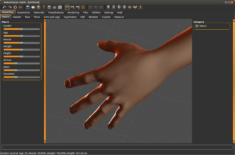 MakeHuman 3D Character Creator - Mac & Windows Photorealistic Modeling Software