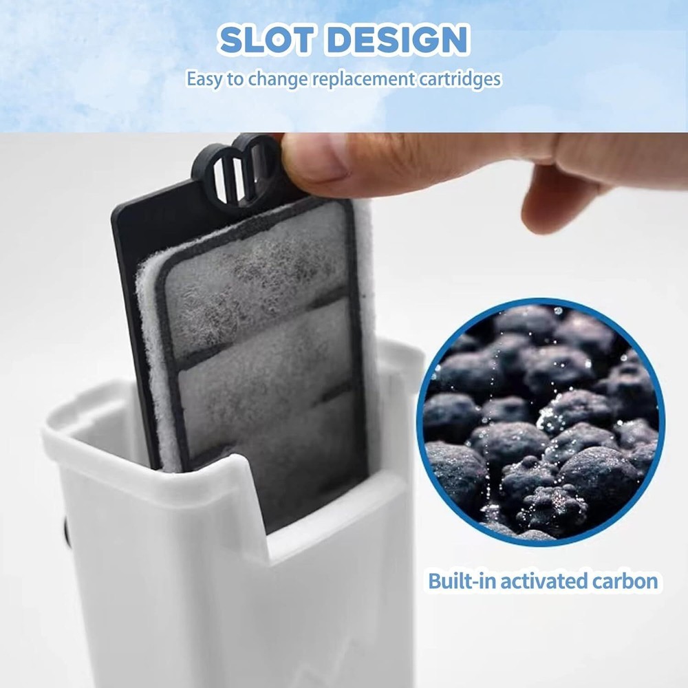 10 Pack Auqarium Filter Replacement Plates, Turtle Tank Filter Sponges