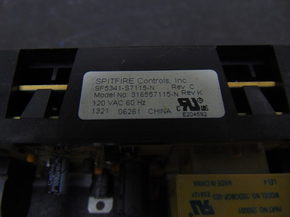 Frigidaire Electric Range LFEF3017LMD Control Panel 316557115