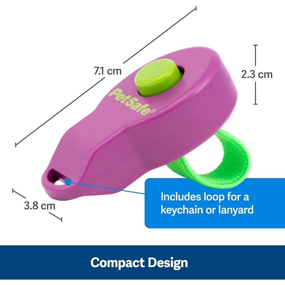 Ergonomic Clicker Training Tool Compact Finger Band for Positive Behavior