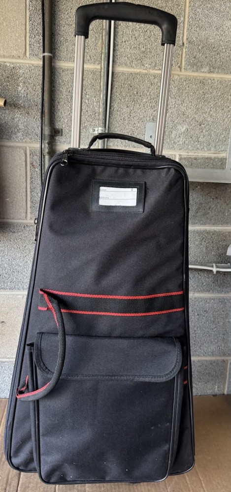 Xylophone Percussion Kit w Case & Mallets , Rolling Bag Nice !