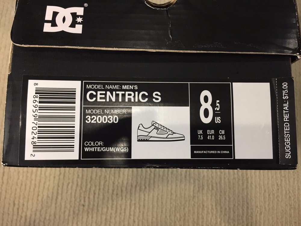 DC CENTRIC S Size 8.5