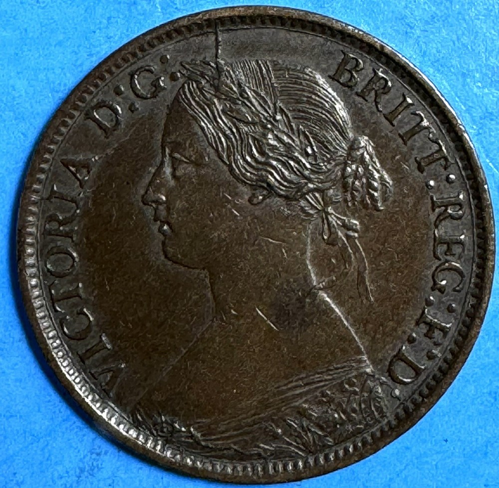 1861 Half Cent 1/2 NOVA SCOTIA (#CB01305 )