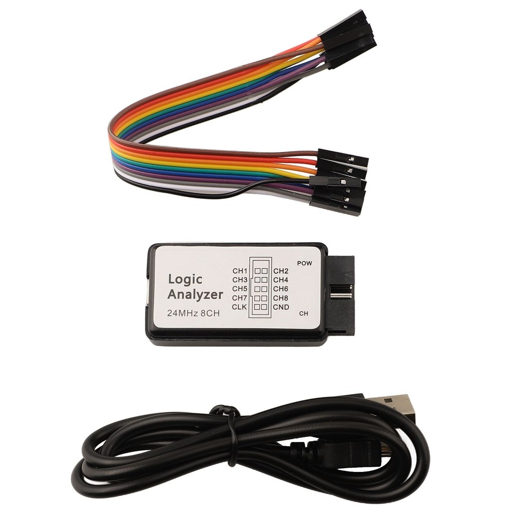 Effective Microcontroller Debugging with USB Logic Analyzer 8CH 24M Sample Rate