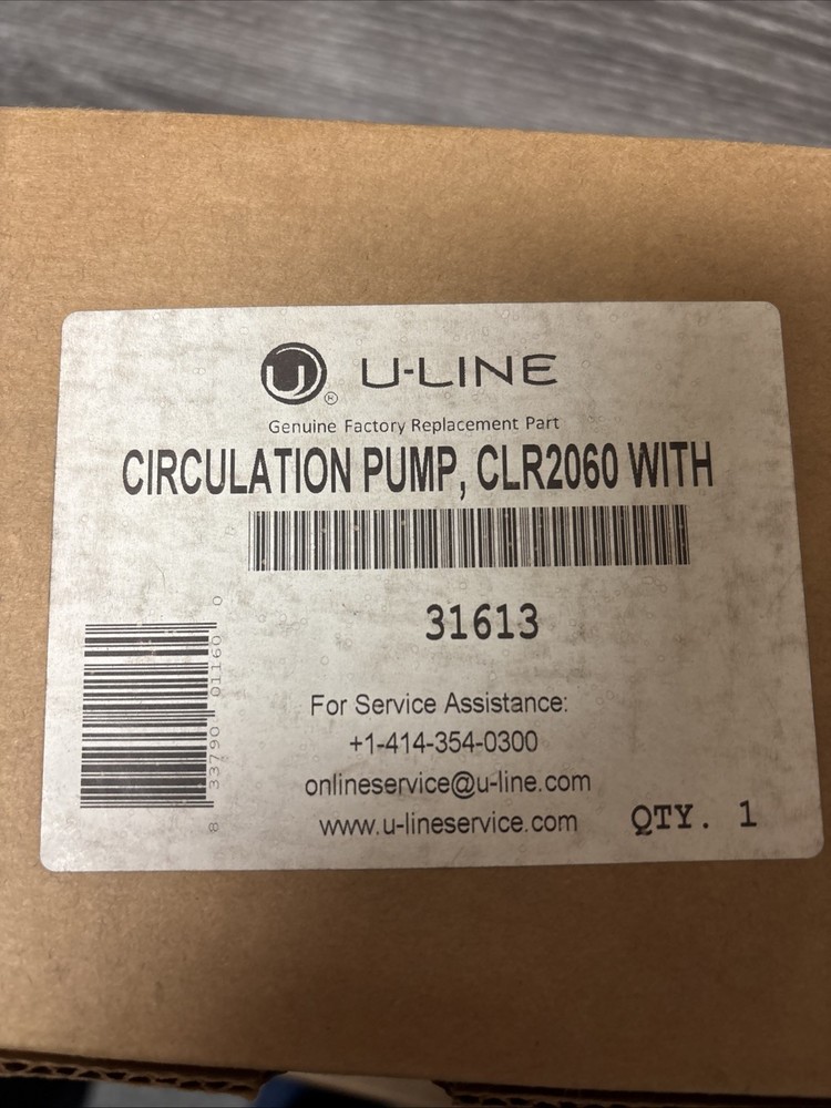 U-LINE Circulation Pump CLr 2060  31613