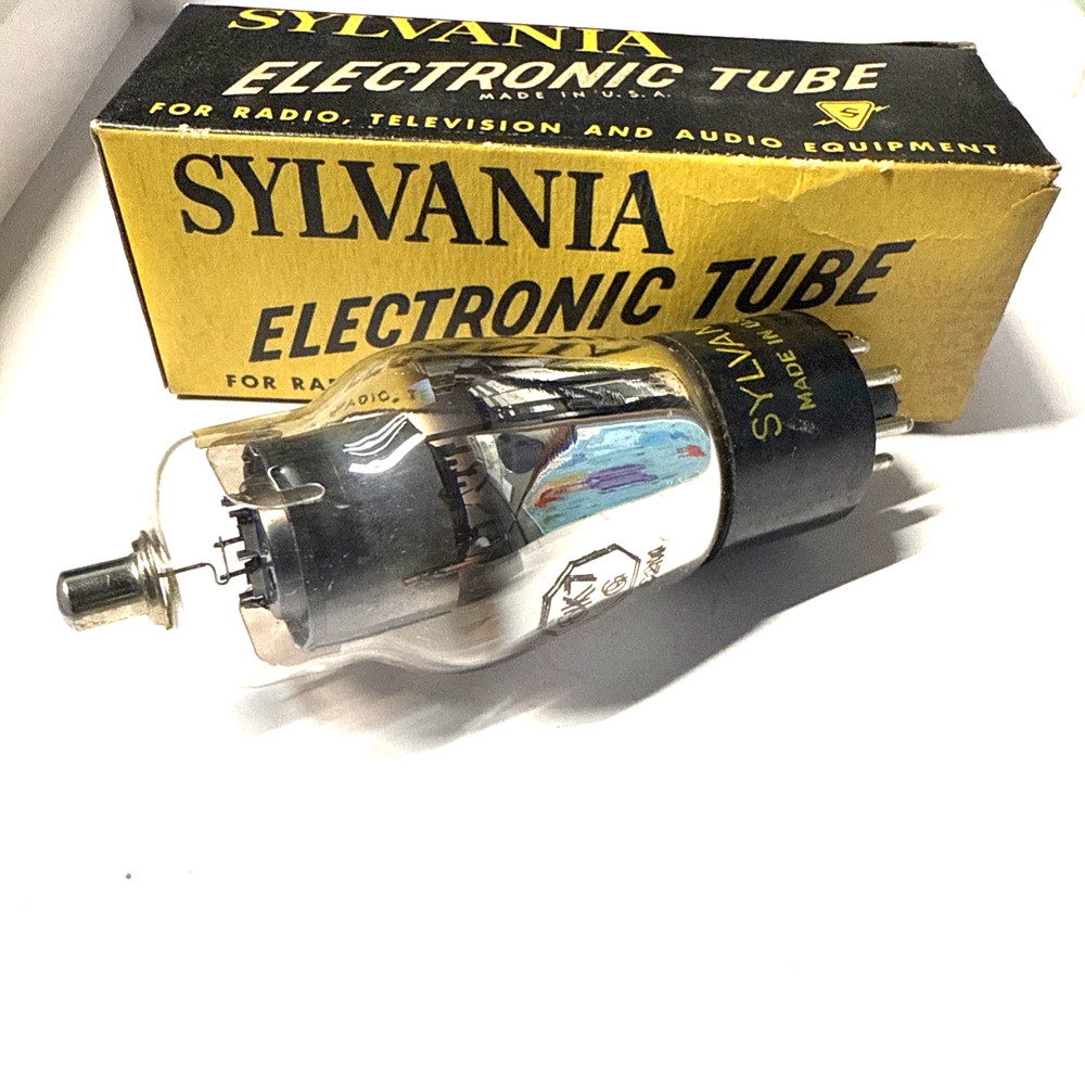 electron tube 6K7G by SYLVANIA  NOS
