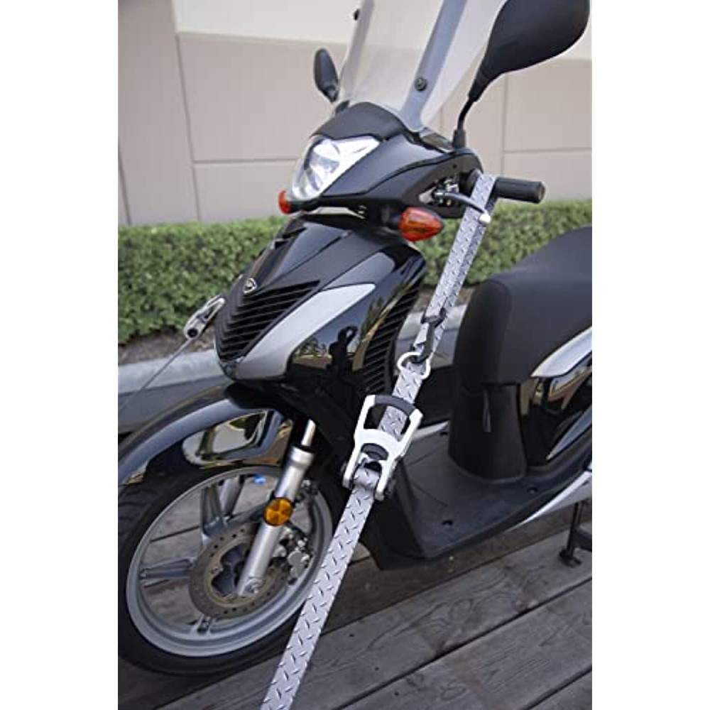 KEEPER 47350 8' Ratchet Tie-Down, Gray