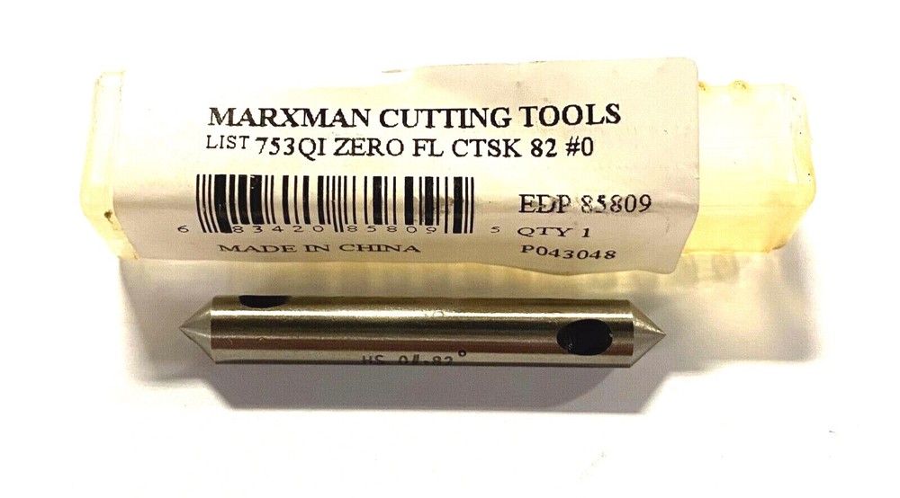 Marxman #0 Countersink Zero Flute 82 Degree