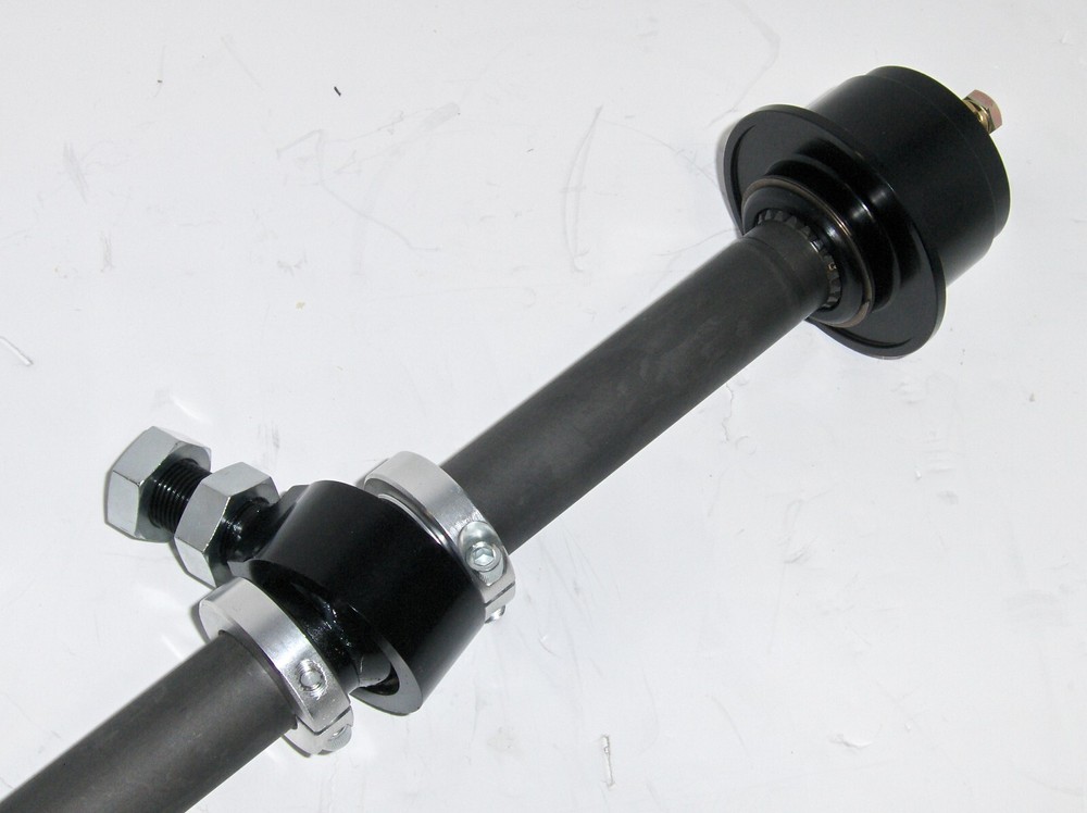 Telescoping 22''- 32'' Collapsible Racing Steering Column & Removeable 15" Wheel