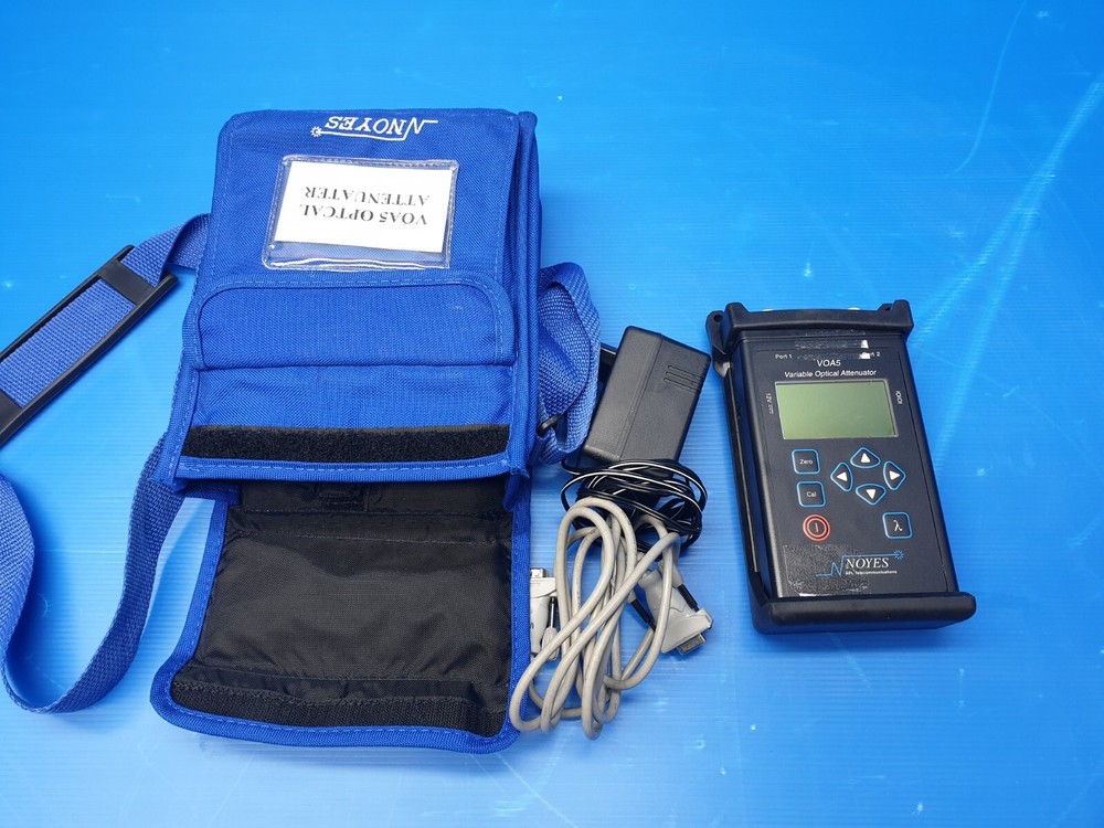 NOYES VOA5 SM SC Variable Optical Attenuator Used