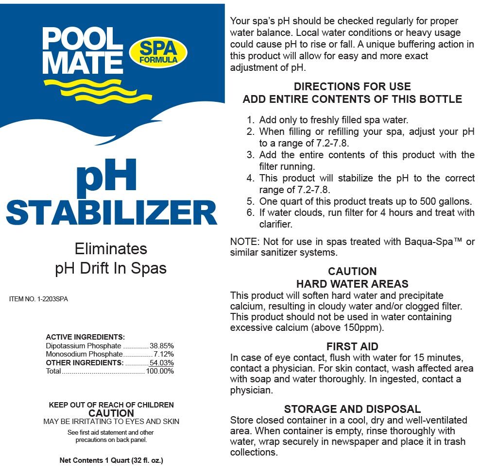 Pool Mate pH Control - 4 Quarts