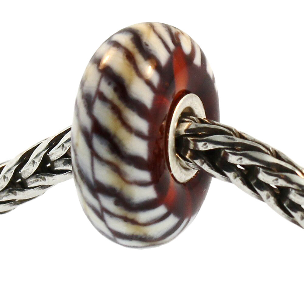 Authentic Trollbeads Glass 61151 Fur Animal :1 RETIRED