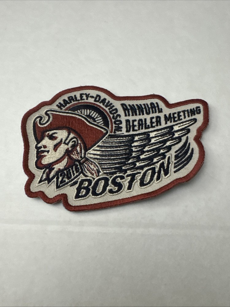 Harley-Davidson 2016 ADM Boston Ma. Patch