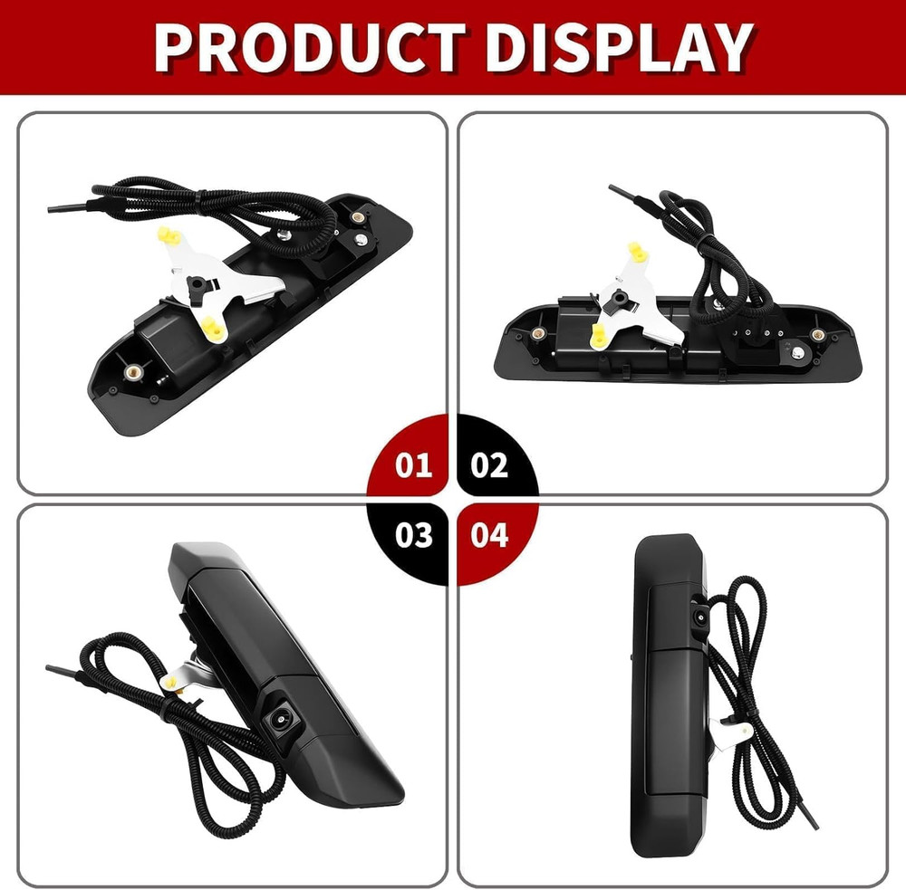 2005-2014 Tacoma Tailgate Handle Rear View Backup Camera–Compatible