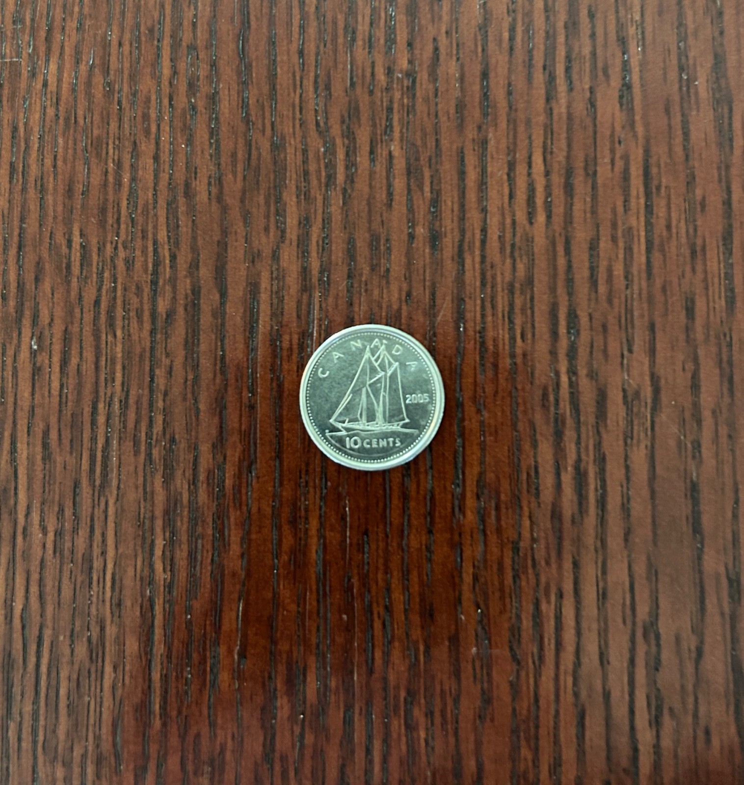 Ukraine 1 Hryvnia 2014 Banknote, UAH Bill & Canada 10 Cents Coin, Elizabeth II