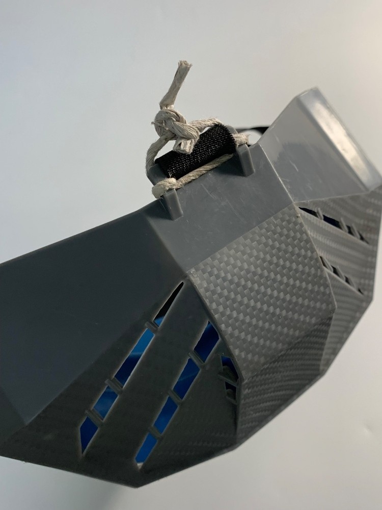 Nerf Hyper Face Mask Breathable Design Blue w/ Adjustable Strap