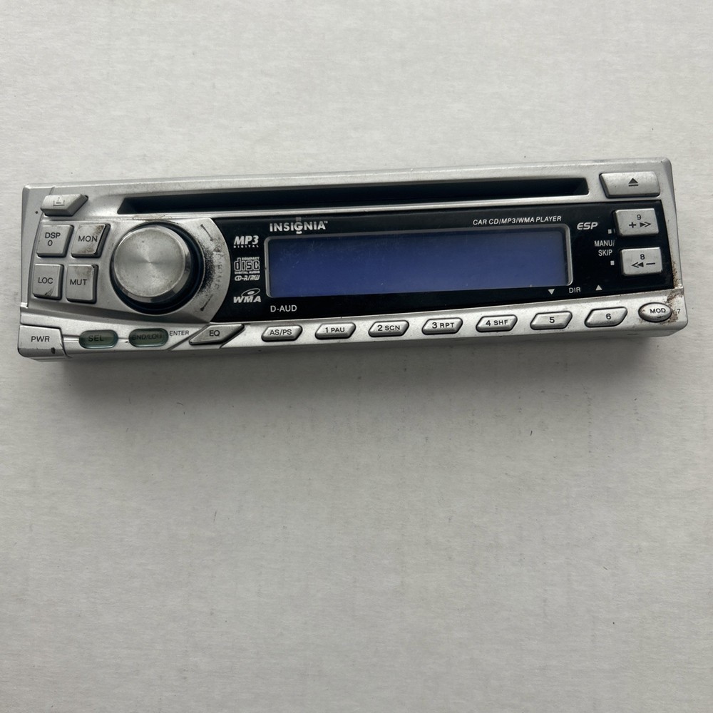 Insignia Replacement Faceplate For Car Stereo