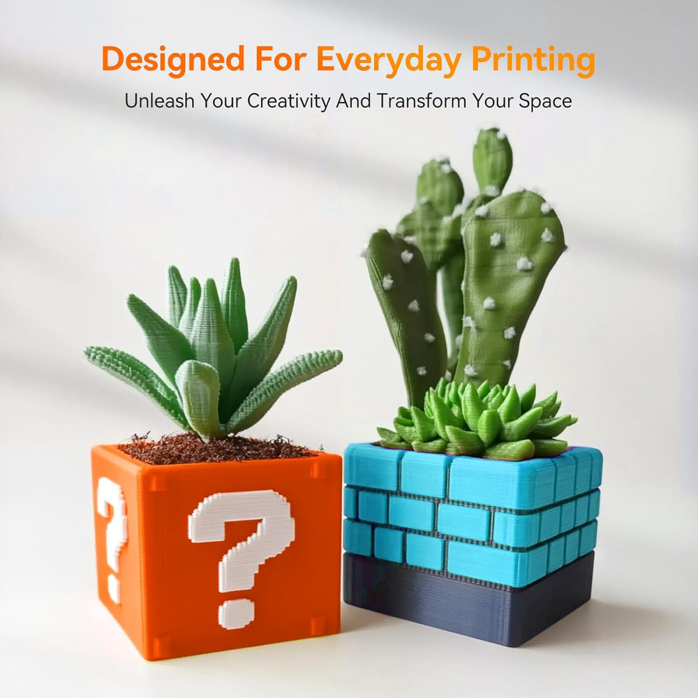 TECBEARS 8KG PLA 3D Printer Filament Bundle 1.75mm Less Stringing Entry Level