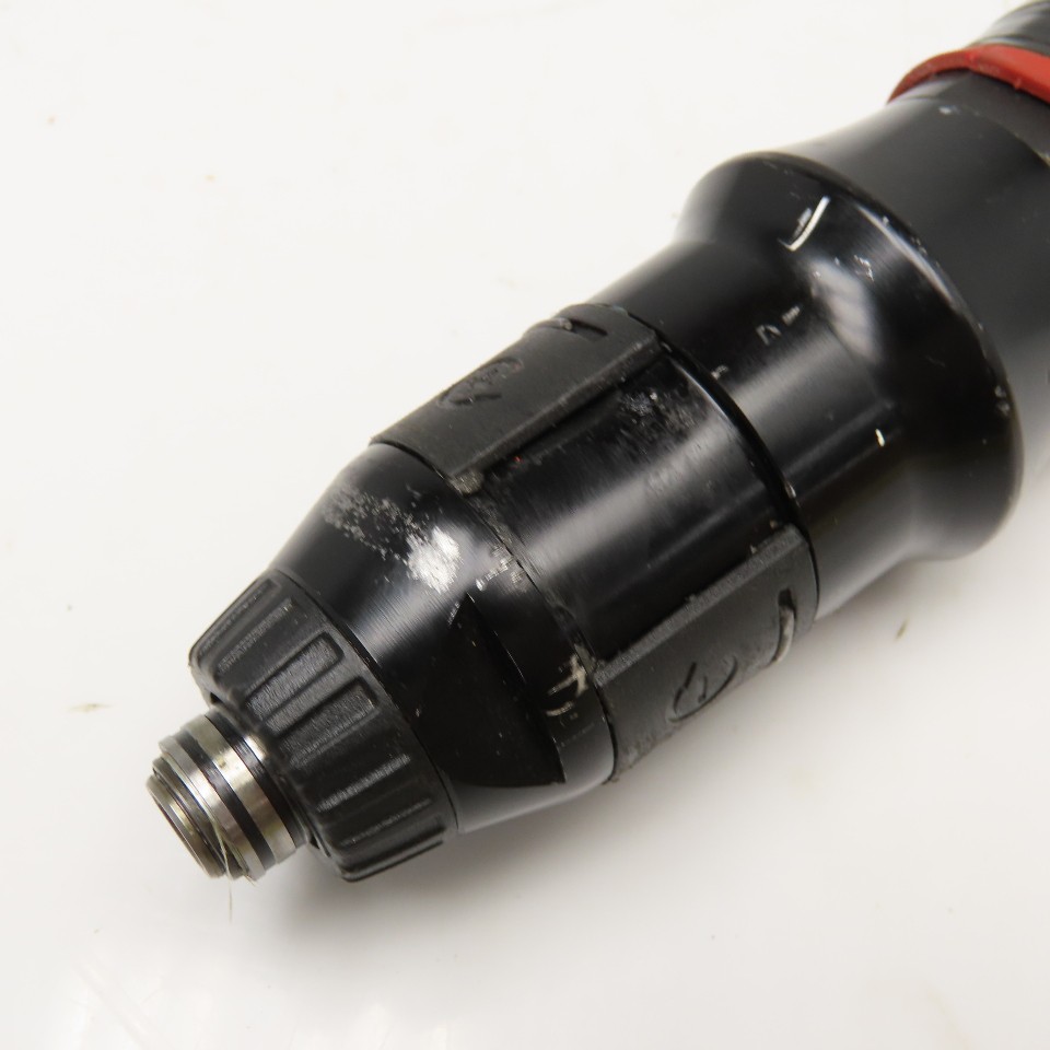 Desoutter Adjustable Torque Inline Pneumatic Screwdriver 1/4" Drive