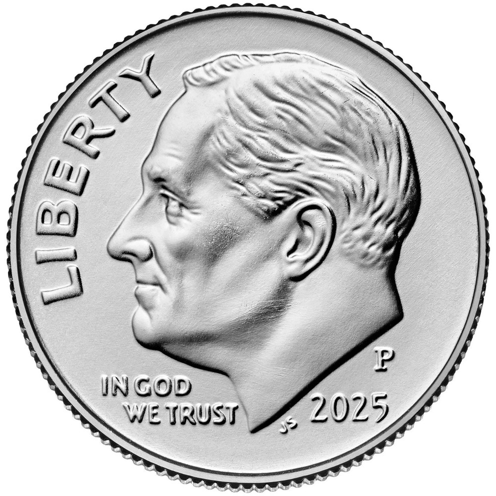 2025 P Roosevelt Dime