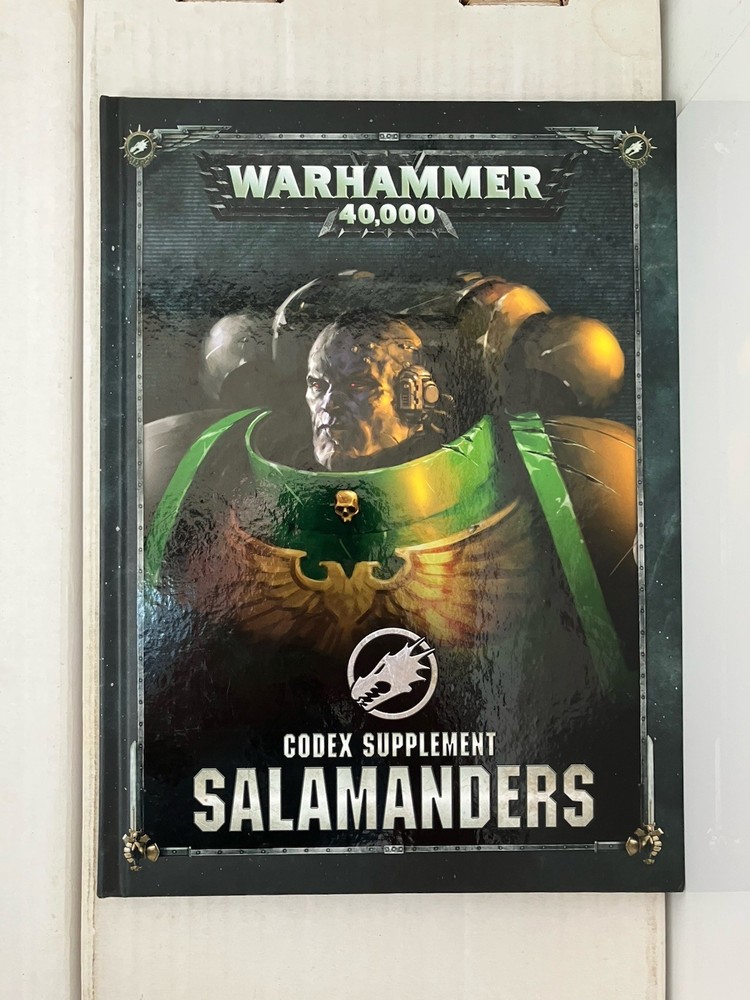 Warhammer 40,000 - Salamanders Codex Supplement.  Hardcover