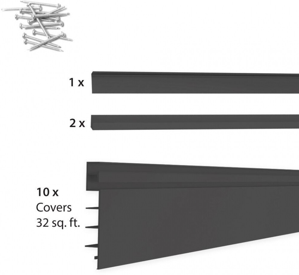 Proslat 8 ft. Wall Panel Kit Easy Install Tool Equipment Holding Organizer