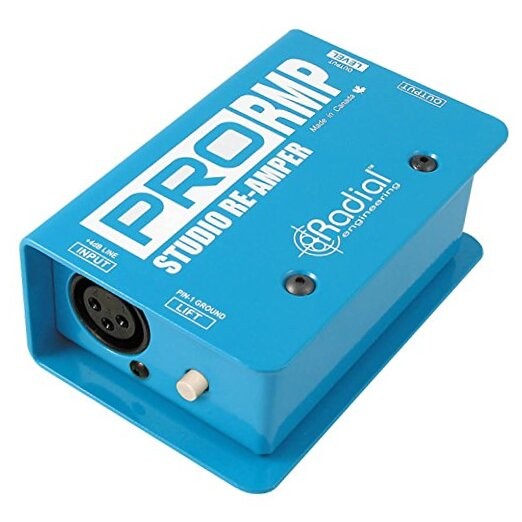 Radial Engineering ProRMP Studio Re-Amper Passive Re-Amping Direct Box