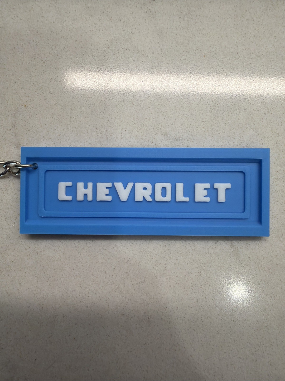Classic Chevrolet Tailgate Keychain