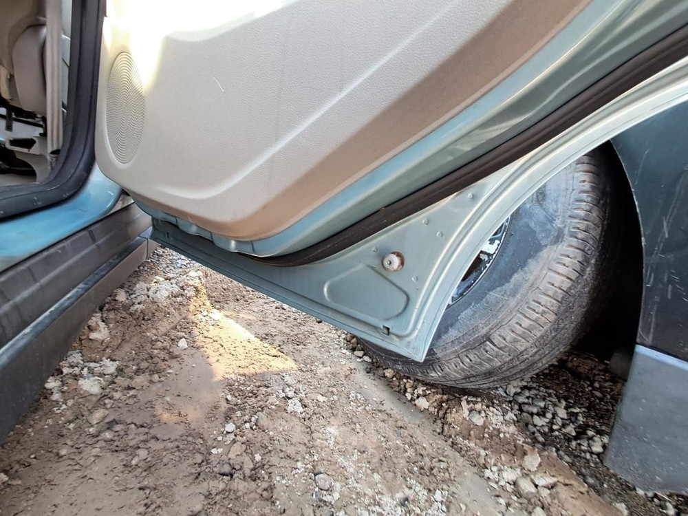 2013 Ford C-MAX Driver Left Front Door Shell Blue Used 120-05633L