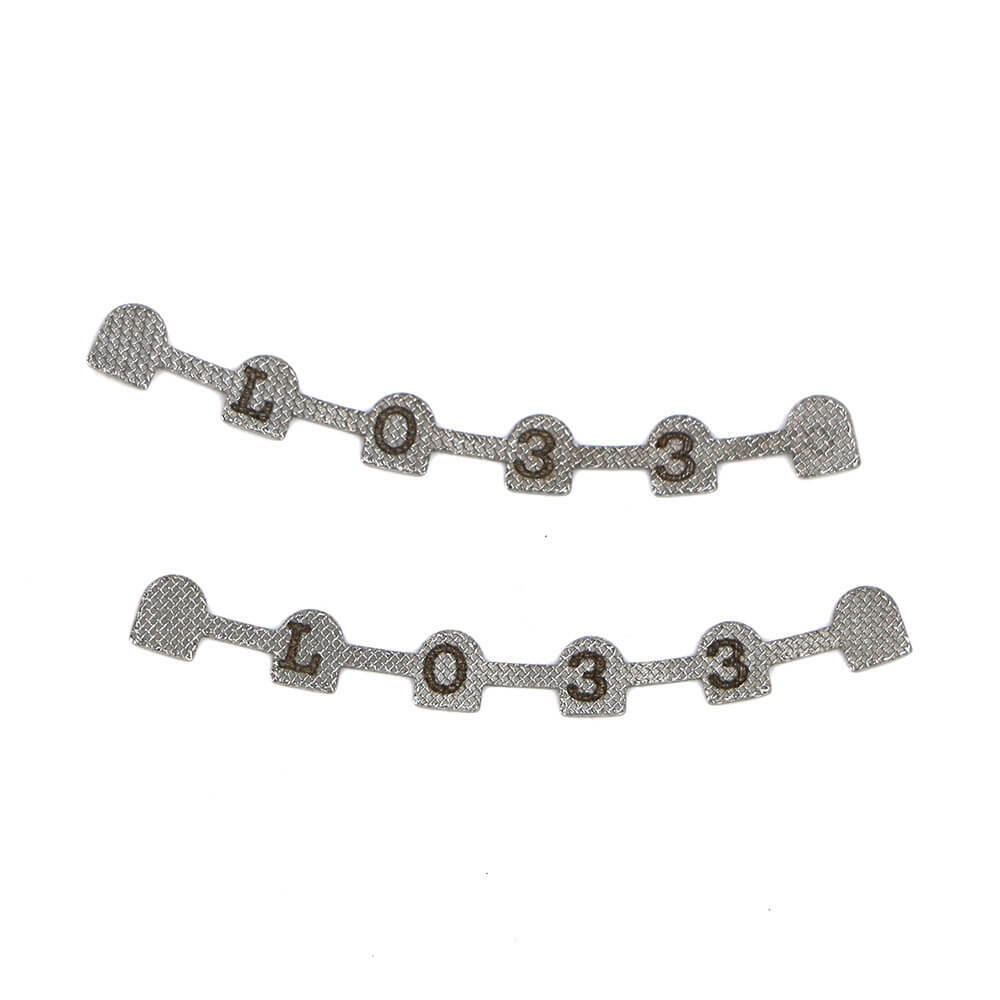 20pcs Lingual Retainer Bonding Splints, 10 Sizes (2pc/pack). For Orthodontics