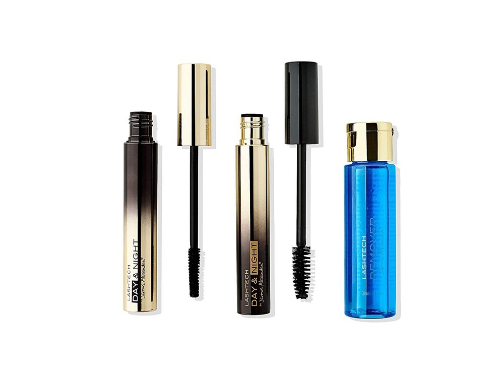 LashTech Day & Night by Jerome Alexander,3pc Mascara Set Includes Makeup Remover
