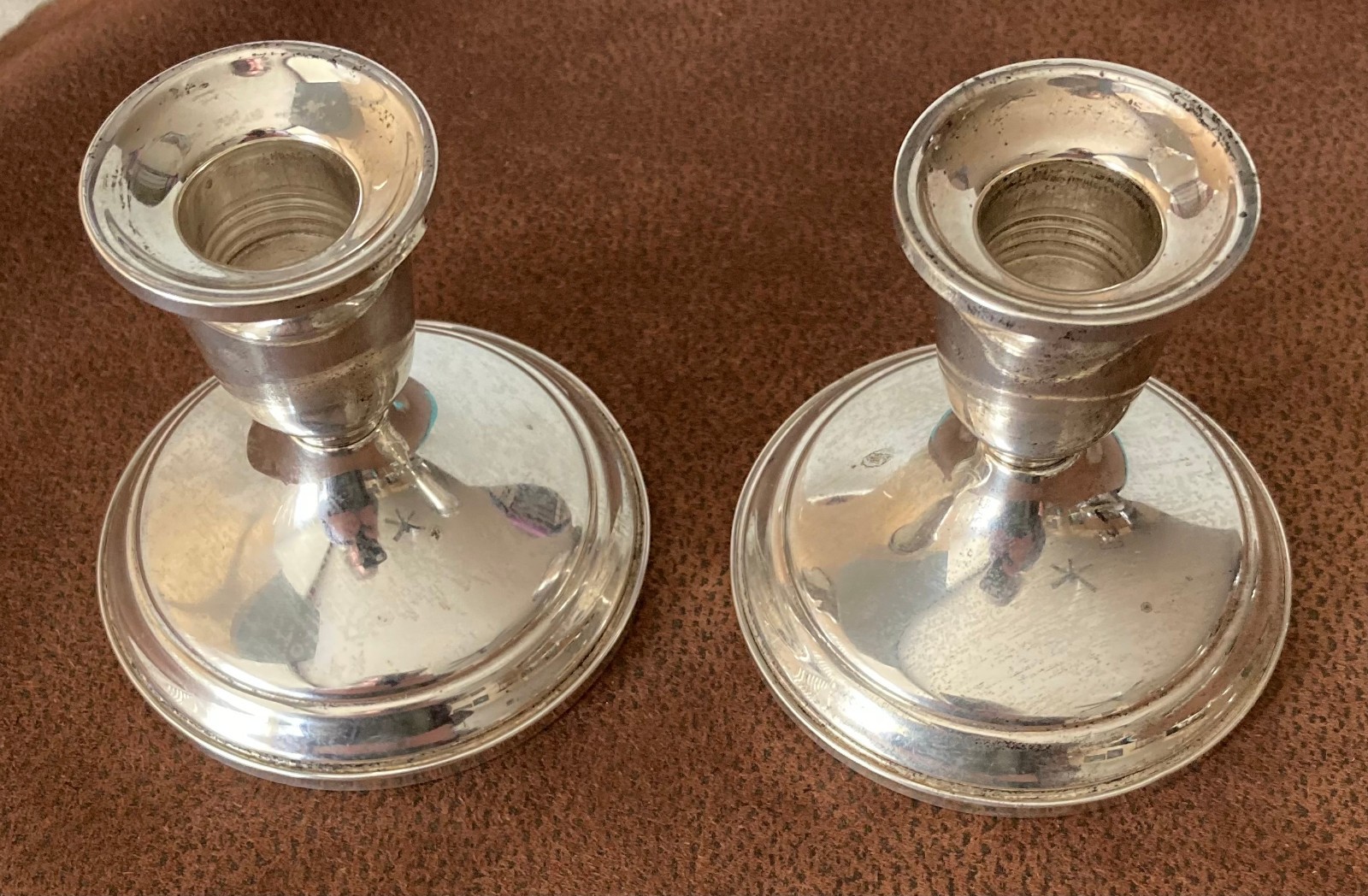 TOWLE Sterling Weighted #700, 2 - Candle Holders