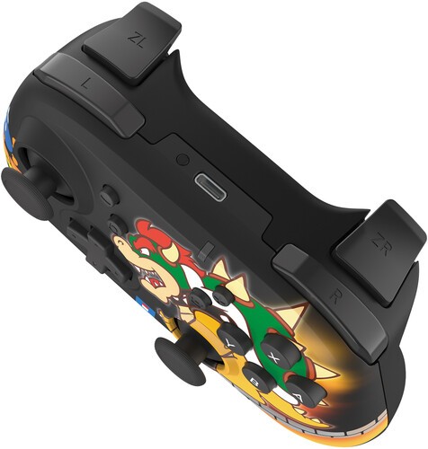 Switch Accessory: Wireless Controller - HORI-Pad - Bowser: Officially Licensed b