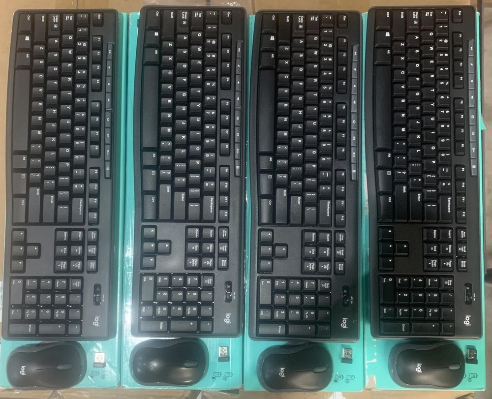 Logitech Wireless Combo MK270, Compatible Devices-Personal Computer,4 Pack